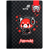Notatnik i magnetyczne  zakładka Kite Aggretsuko AR26-192, А5, 60 kartek, kratka