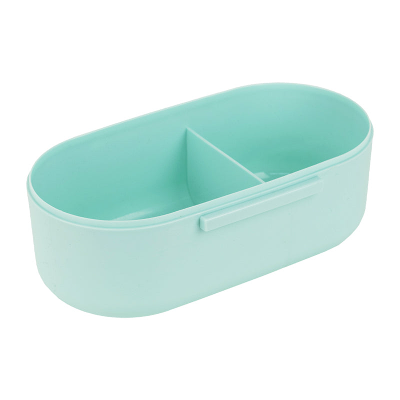 Śniadaniówka z przegródkami i sztućcami Kite K26-185-2, 1000 ml, minty