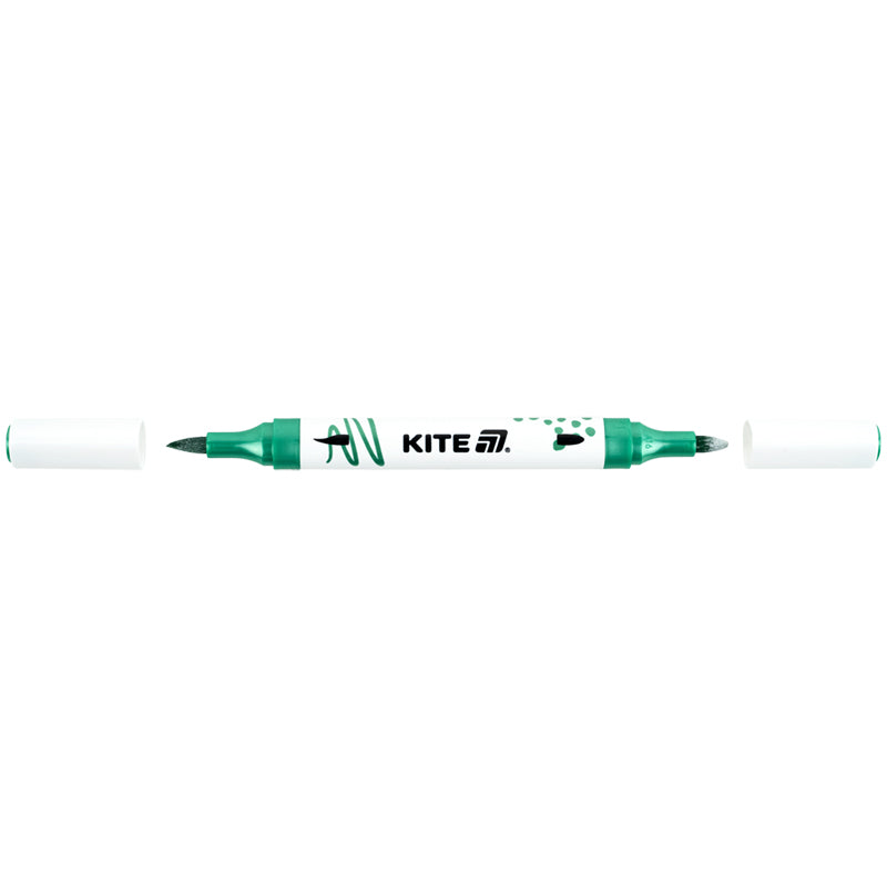 Markery akrylowe dwustronne Kite Creative K-1294, 6 kolorów metalizowany