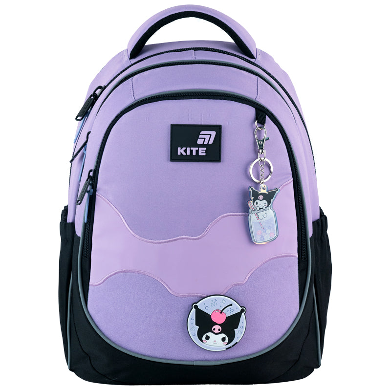 Zestaw plakietek na rzep i zawieszka Kite Kuromi HK26-3010, 2 szt.