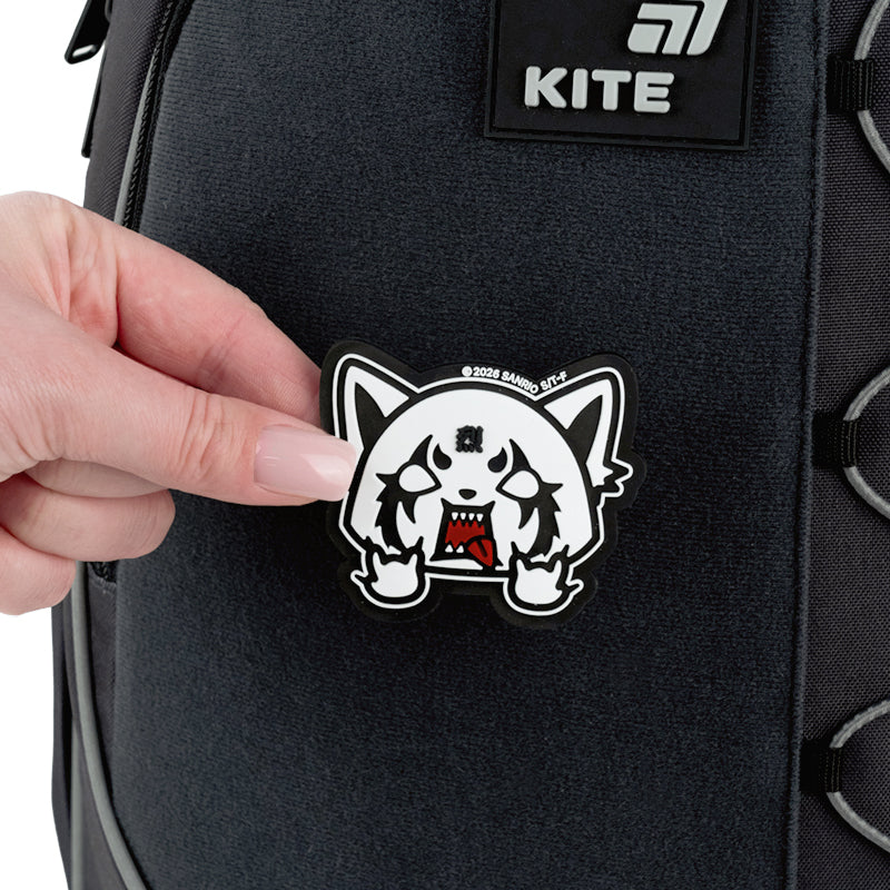 Набір бейдж на липучці та підвіска Kite Aggretsuko AR26-3010, 2 шт.