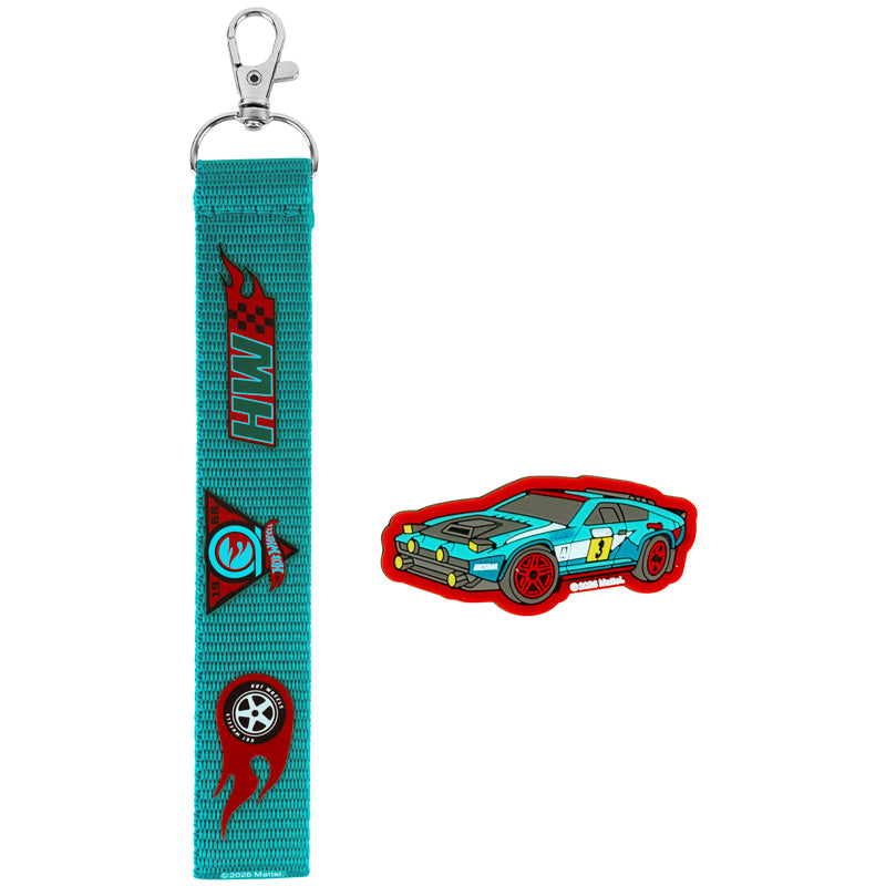 Zestaw plakietek na rzepy i zawieszki Kite Hot Wheels HW26-3010, 2 szt.