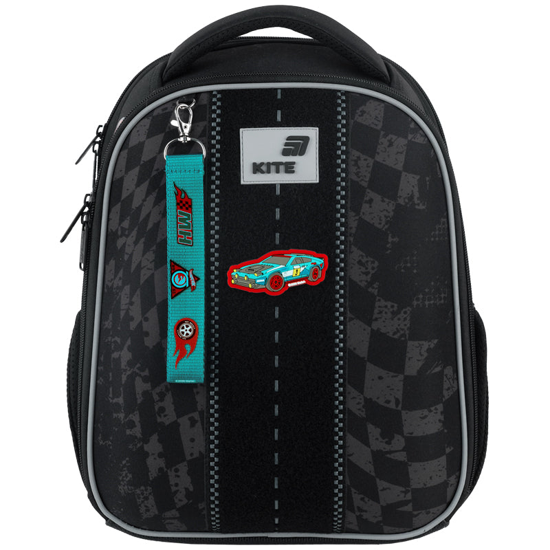 Zestaw plakietek na rzepy i zawieszki Kite Hot Wheels HW26-3010, 2 szt.