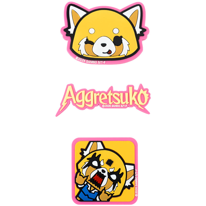 Набір бейджів на липучці Kite Aggretsuko AR26-3012, 3 шт.