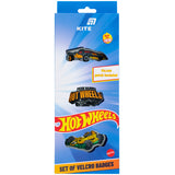 Набір бейджів на липучці Kite Hot Wheels HW26-3012, 3 шт.