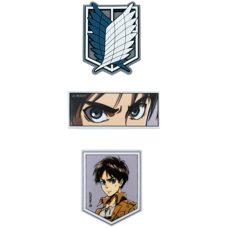 Набір бейджів на липучці Kite Attack on Titan AT26-3012, 3 шт.
