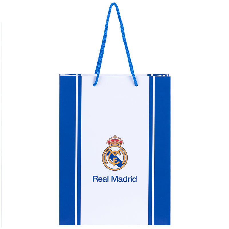 Пакет паперовий подарунковий Kite FC Real Madrid RL26-266, 26х32 см