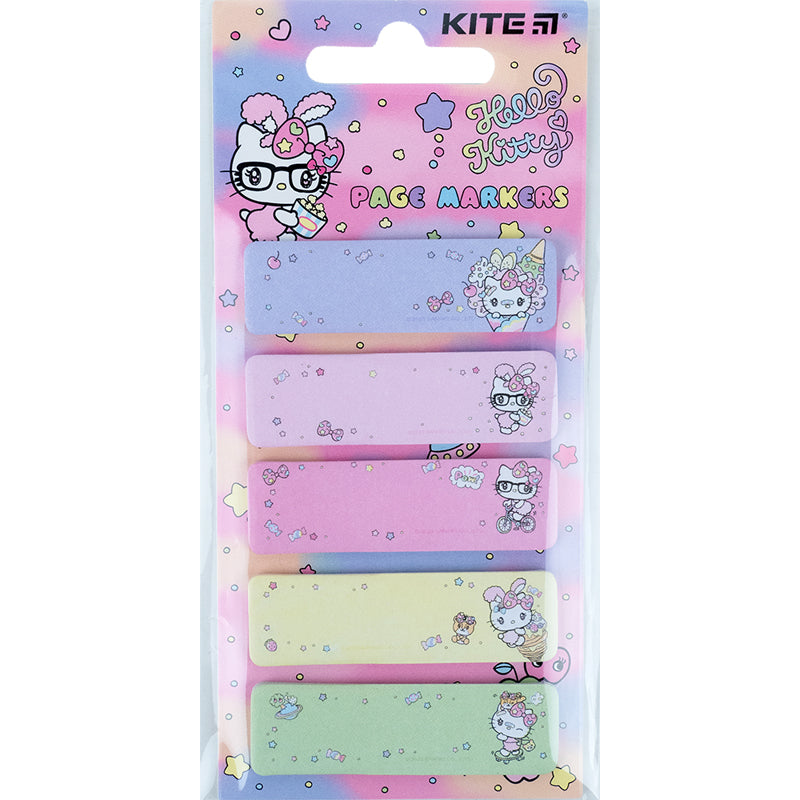 Закладка паперова з малюнком Kite Hello Kitty HK23-480, 100 шт, 5х15х50 мм, прямокутна