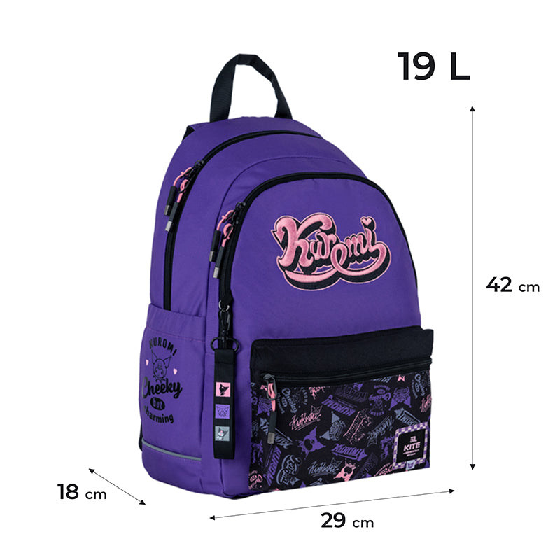 Plecak Kite Education teens Kuromi HK24-2575M