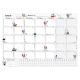Planer ścienny na miesiąc Kite Funny dogs K22-470-3, А3