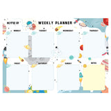 Planer ścienny na tydzień Kite Space K22-471-1, А4
