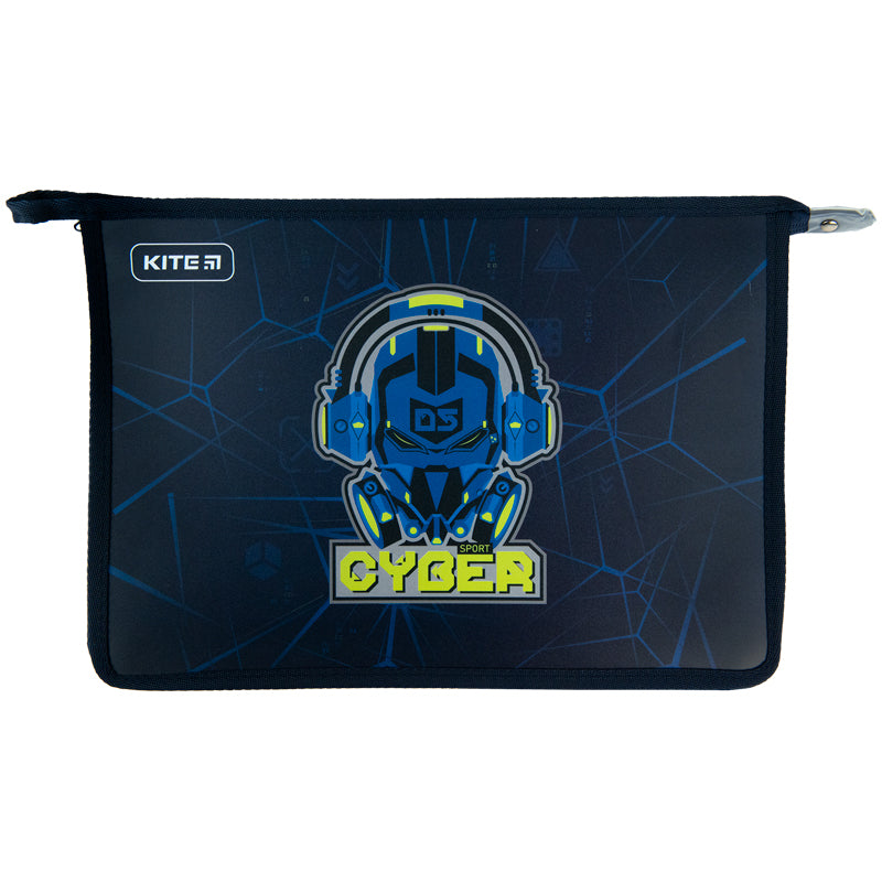 Teczka na suwak Kite Cyber K23-428-2, A4+