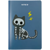 Notatnik Kite Cat sceleton K23-460-1, А5+, 40 kartek, kratka