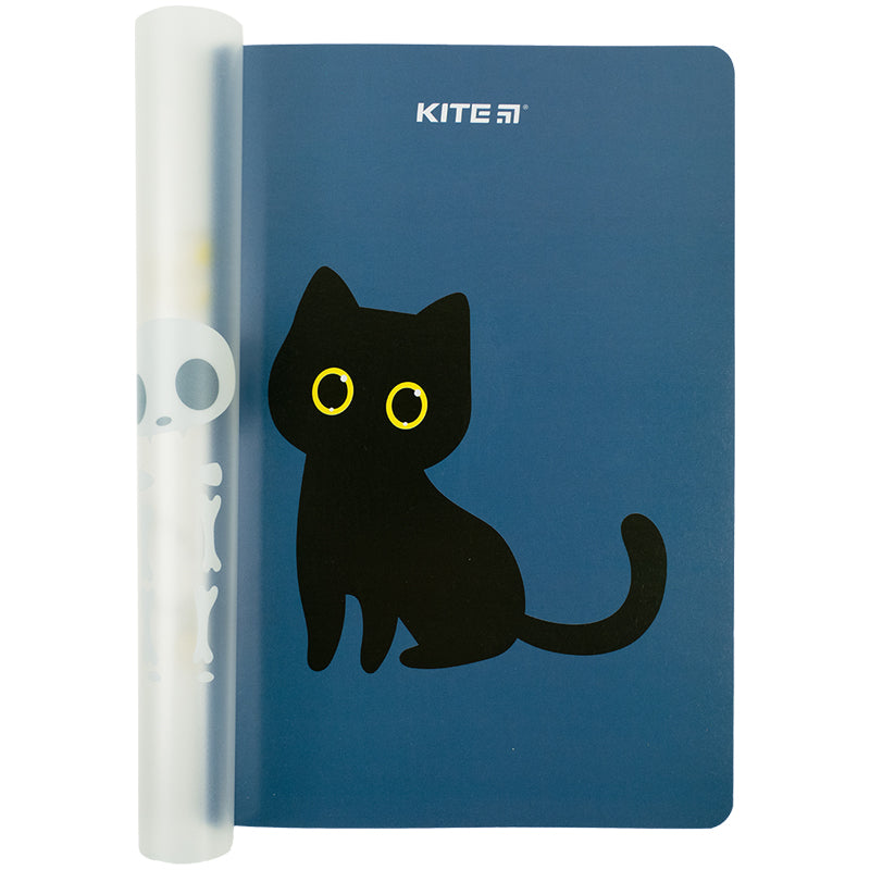 Notatnik Kite Cat sceleton K23-460-1, А5+, 40 kartek, kratka