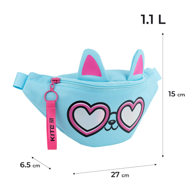 Сумка-бананка Kite дитяча Sunny Cat K24-2577-1