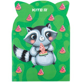 Блокнот Kite Tasty racoon K24-461-4, 48 аркушів, клітинка