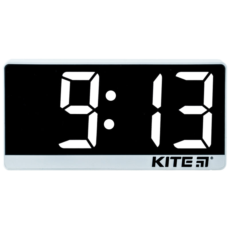 Годинник електронний цифровий Kite K24-488-2, білий