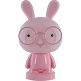 Lampka nocna LED z akumulatorem Bunny Kite K24-490-1-2, różowa