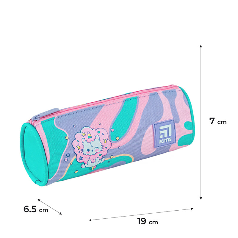 Piórnik tuba Kite Rainbow Catcorn K24-667-5