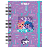 Блокнот на спіралі Kite My Little Pony LP23-229, А6, 80 аркушів, клітинка