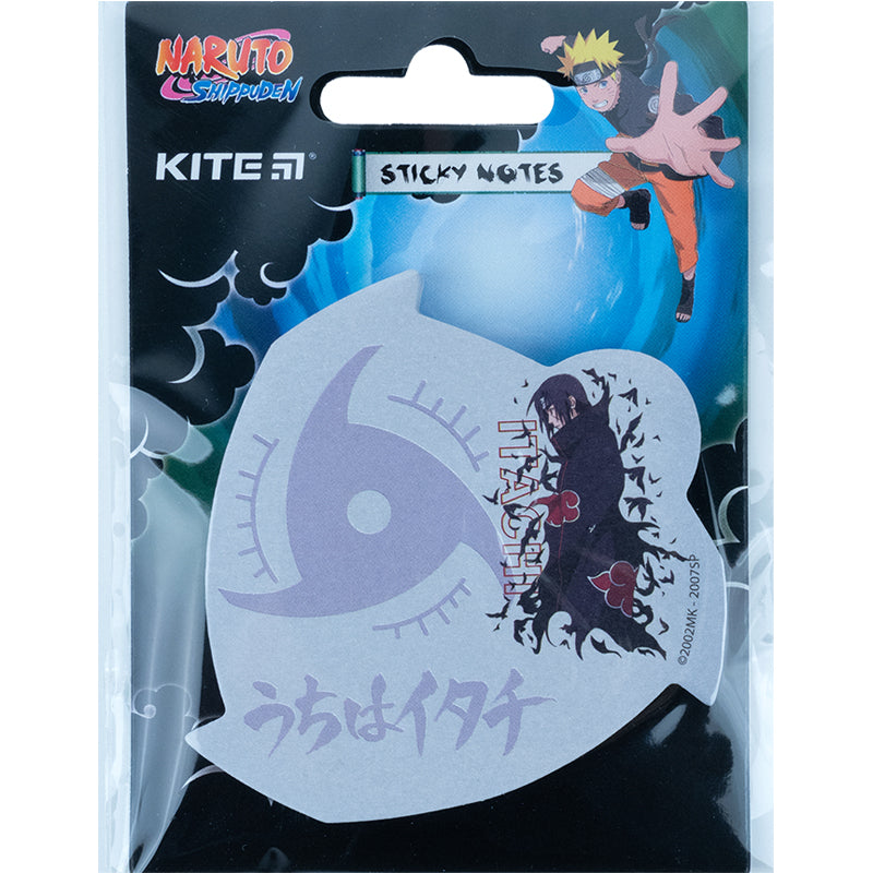 Блок паперу з клейким шаром Kite Naruto NR23-298-1, 70х70 мм, 50 аркушів