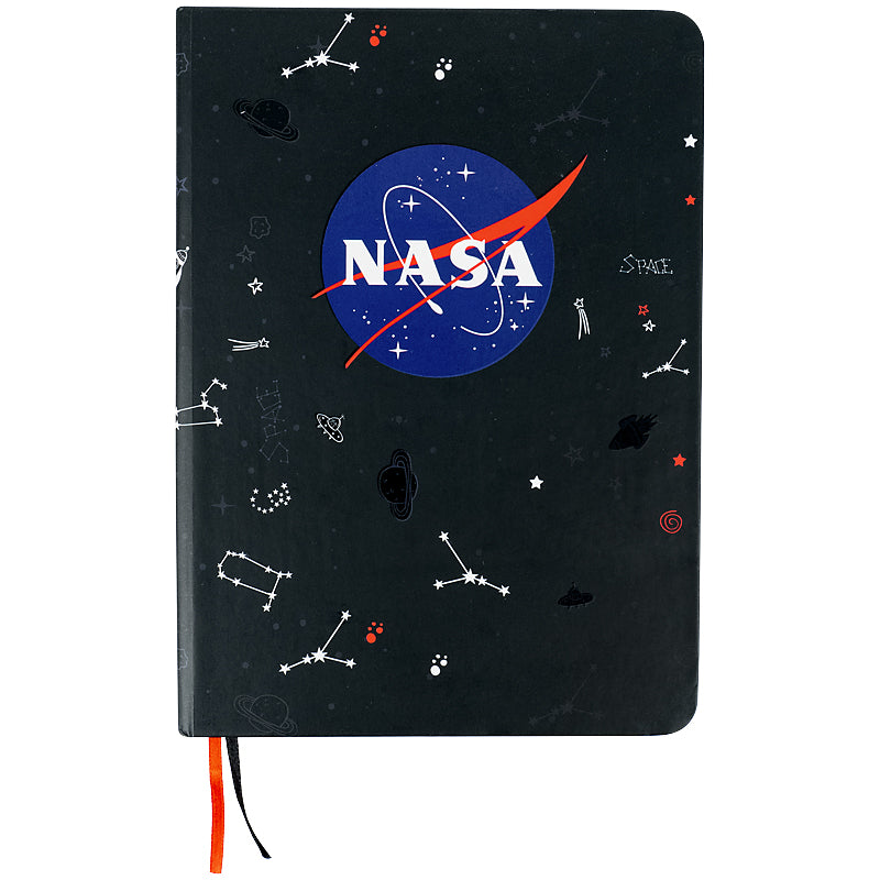 Набір подарунковий блокнот+2 ручки Kite NASA NS21-499