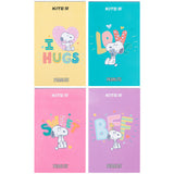 Notatnik blok biurowy Kite Peanuts Snoopy SN23-195, A6, 50 kartek, nieliniowany