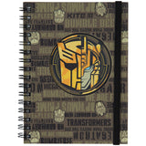 Блокнот на спіралі Kite Transformers TF23-229, А6, 80 аркушів, клітинка
